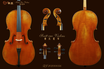 （已售）STC -1000 Copy of Gore Booth 1710 { QJ 20200056 } 收藏级大提琴+收藏证书+终生保养