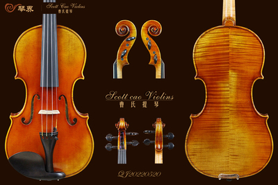 （已售）STV-850 Copy of Kreisler 1730 { QJ 20220520 } 演奏级小提琴+收藏证书+终生保养
