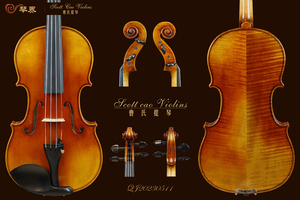 （已售）STV-750E Copy of Gibson 1713 { QJ 20230511 } 专业级小提琴+收藏证书+终生保养