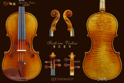 STV-1000 Copy of Da Salo  { QJ 20230872 } 演奏级小提琴+收藏证书+终生保养